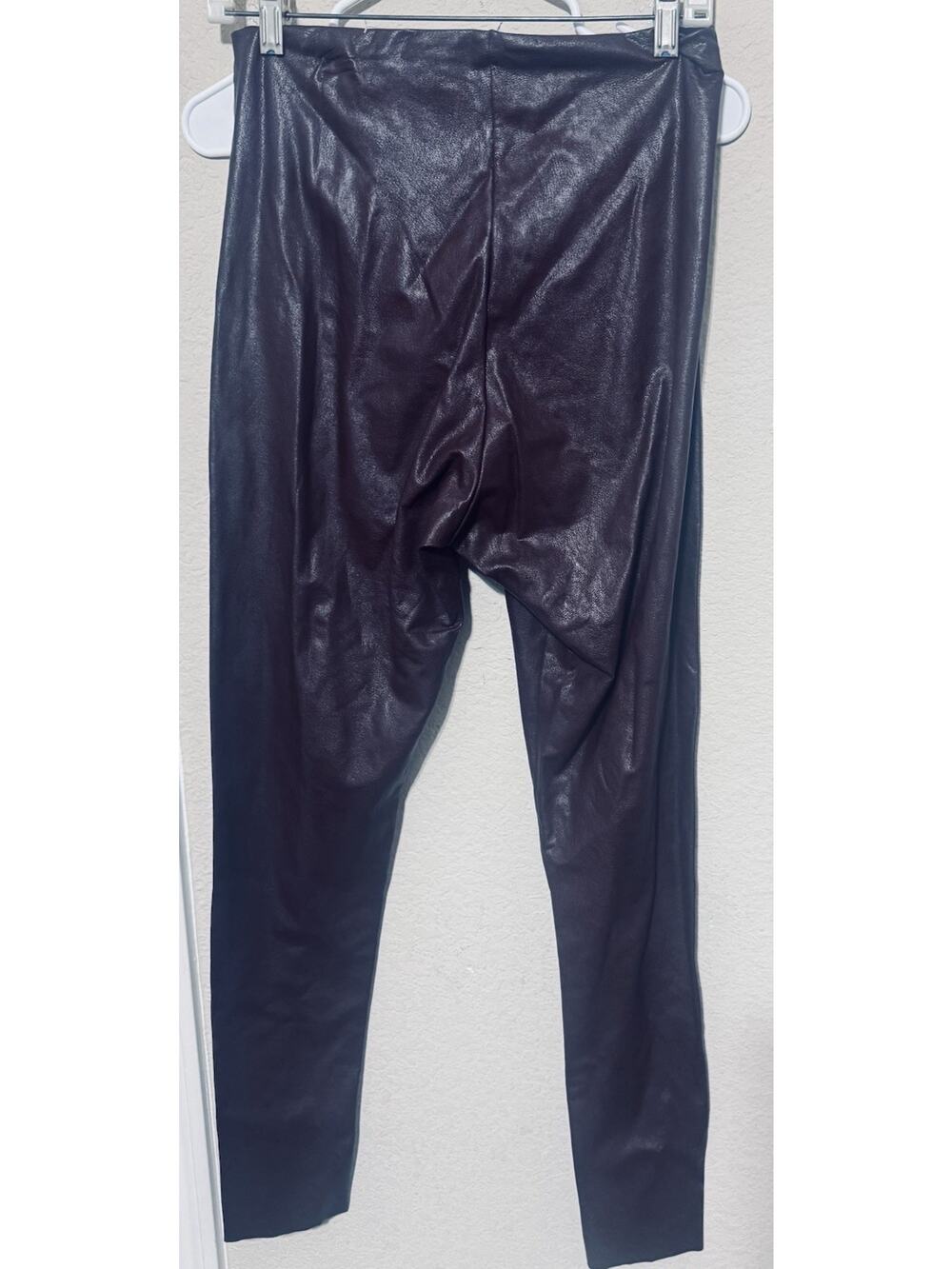 Commando Leggings Women's XL Faux‎ Vegan Leather Brown pants skinny High Rise